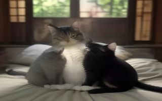 传教士体位CAT技法变式示意图，展示上方伴侣前移与骨盆旋转运动路径，蓝紫色人体工学科学插画风格